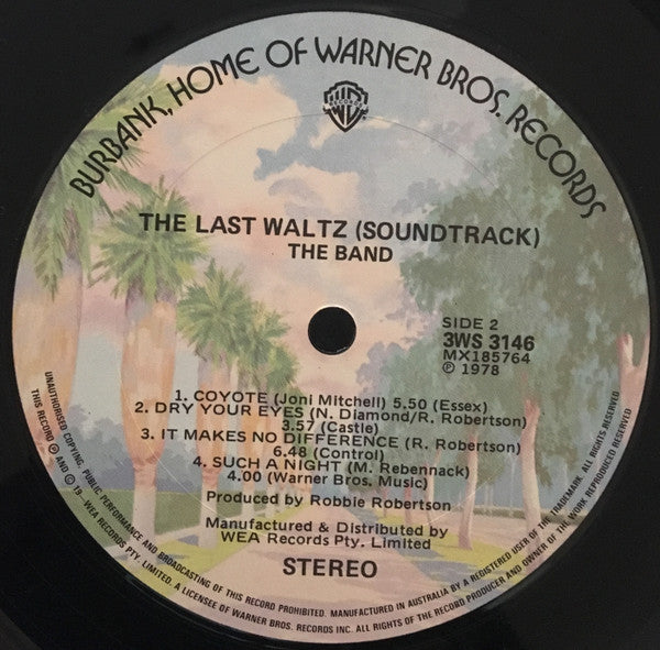 Band - The Last Waltz Vinyl 3LP (Used)
