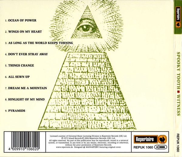 Spooky Tooth - Witness CD