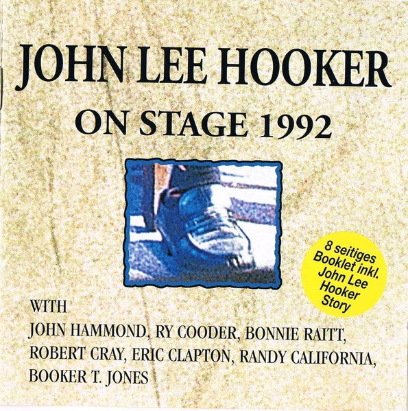 John Lee Hooker - On Stage 1992 CD