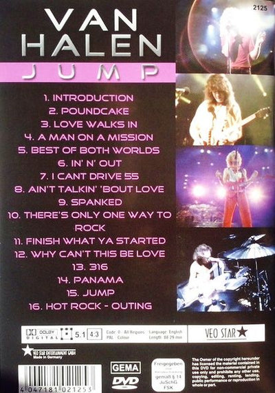 Van Halen – Jump DVD