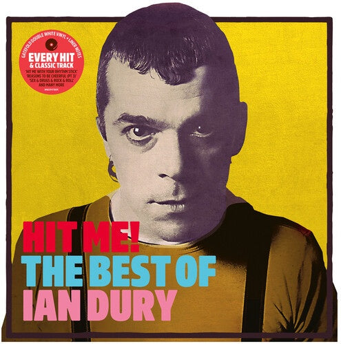 Ian Dury - Hit Me! The Best of Ian Dury White Coloured Vinyl 2LP (Used)