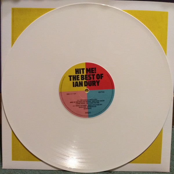 Ian Dury - Hit Me! The Best of Ian Dury White Coloured Vinyl 2LP (Used)
