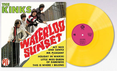 Kinks - Waterloo Sunset RSD2022 12" EP Yellow Coloured Vinyl LP