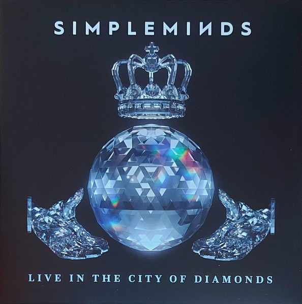 Simple Minds - Live In The City Of Diamonds Australian Exclusive Clear / Glitter Coloured Vinyl LP (Used)