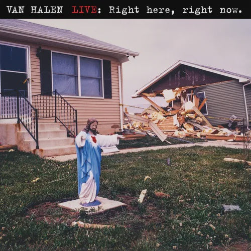 Van Halen - Live: Right Here, Right Now RSD2023 Indie Exclusive Red Translucent Coloured Vinyl 4LP