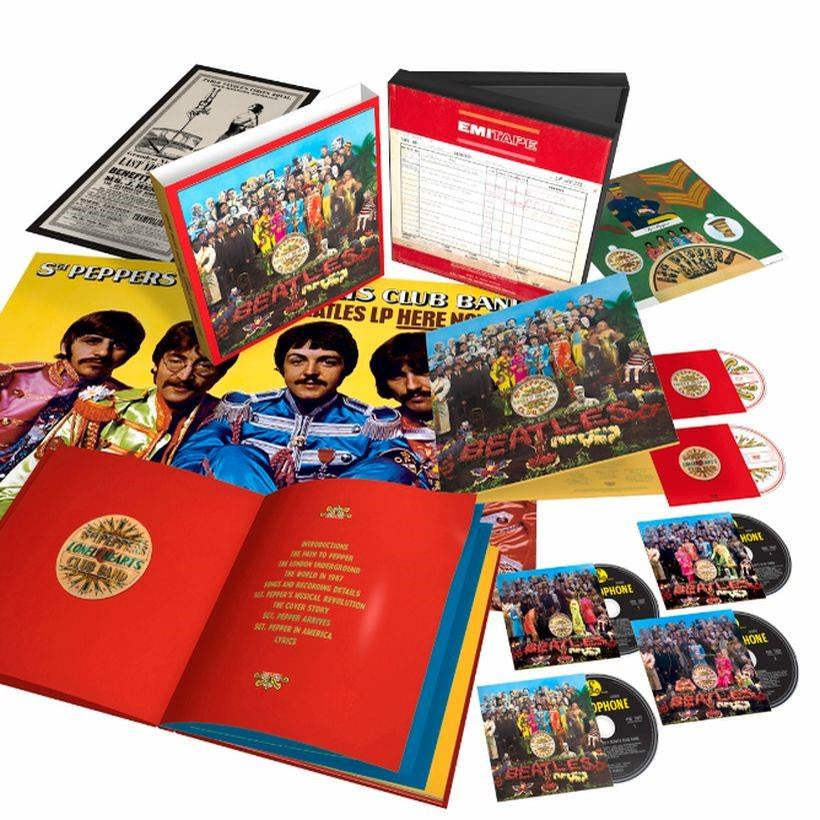 Beatles - Sgt. Pepper's Lonely Hearts Club Band 50th Anniversary Super Deluxe Edition Box Set 4CD + Blu-Ray + DVD