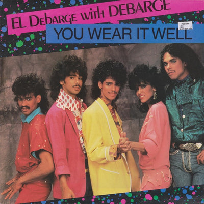 El DeBarge With DeBarge - You Wear It Well 12" Vinyl Single (Used)