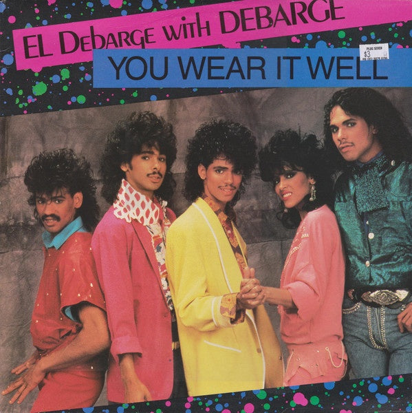 El DeBarge With DeBarge - You Wear It Well 12" Vinyl Single (Used)