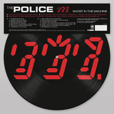 Police - Ghost In The Machine Picture Disc Vinyl LP