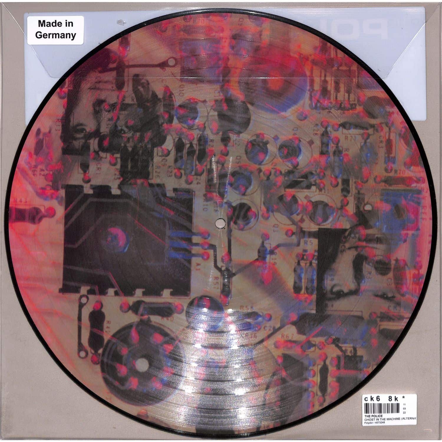 Police - Ghost In The Machine Picture Disc Vinyl LP