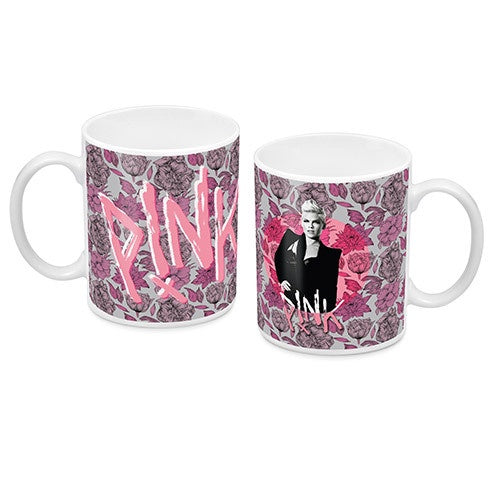 Pink - Floral 330ml Gift Boxed Mug