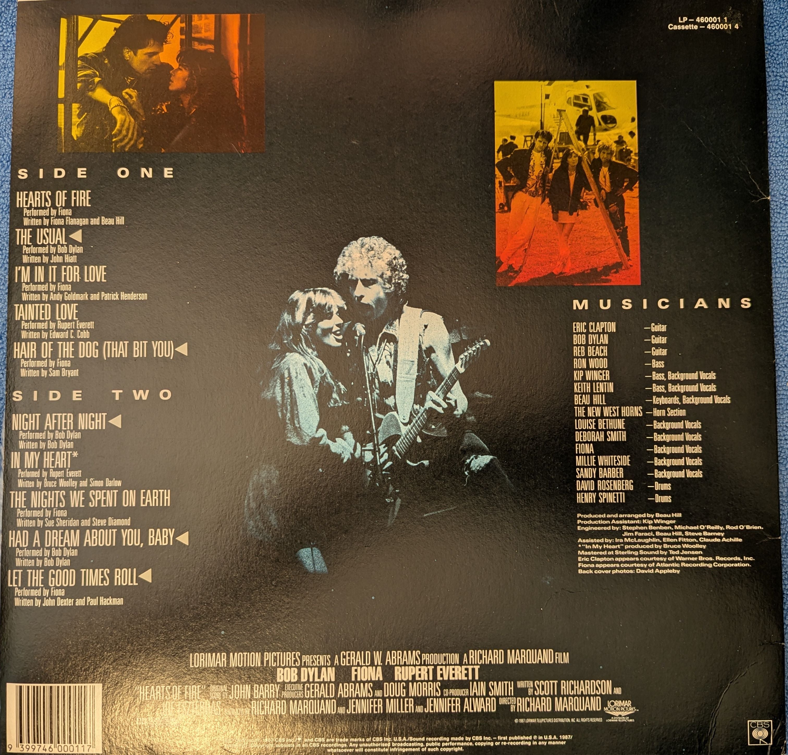 Soundtrack - Hearts Of Fire Vinyl LP (Used)