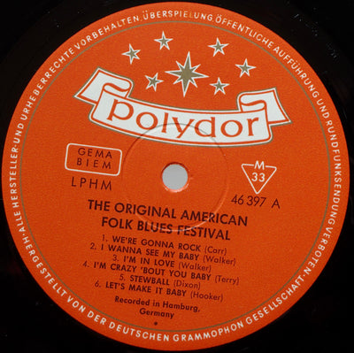 Various Artists - The Original American Folk Blues Festival Vinyl LP (Used)