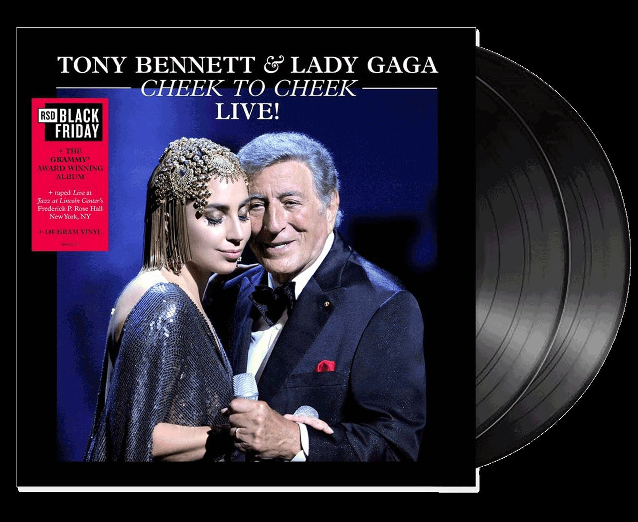 Tony Bennett & Lady Gaga – Cheek To Cheek Live! Vinyl 2LP