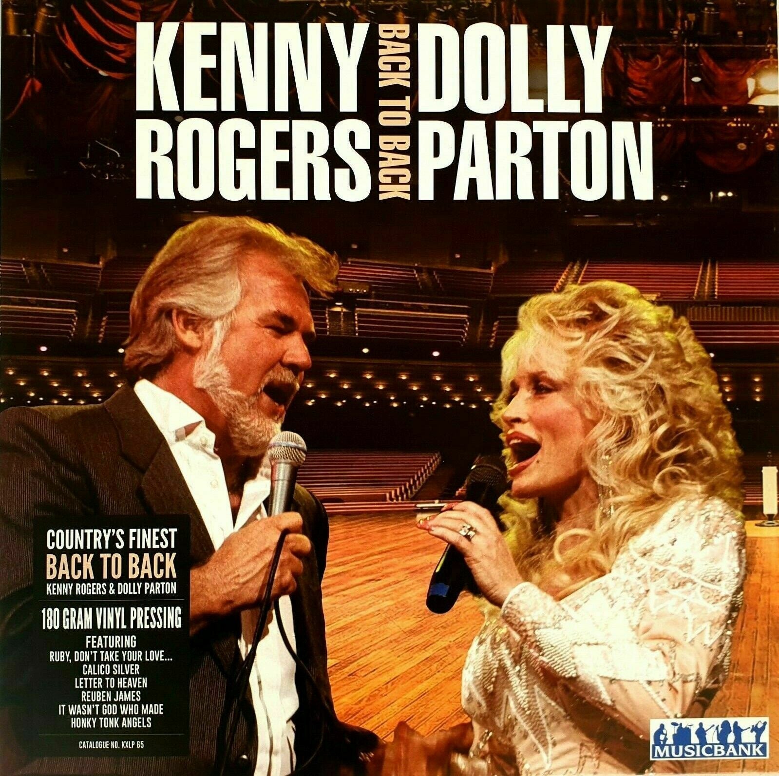 Kenny Rogers & Dolly Parton - Back to Back Vinyl LP