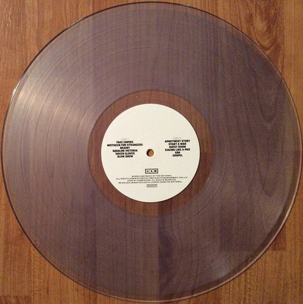 National - Boxer (Live In Brussels) RSD2018 Indie Exclusive Clear Coloured Vinyl LP (Used)