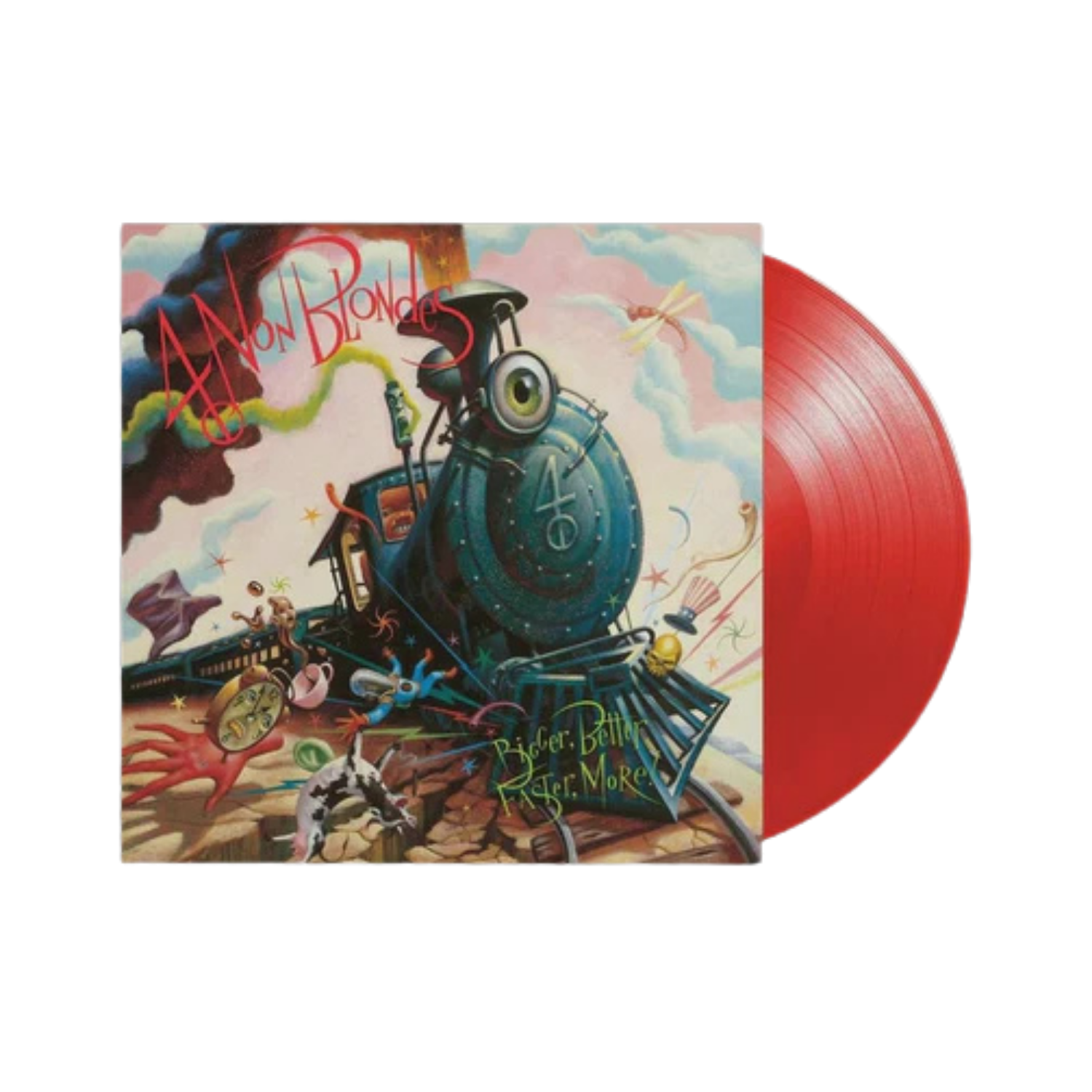 4 Non Blondes - Bigger, Better, Faster, More! Red Coloured Vinyl LP