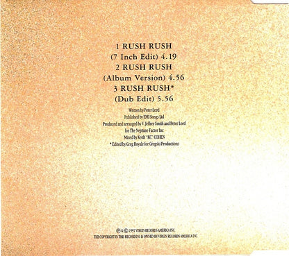 Paula Abdul - Rush Rush 3 Track CD Single (Used)