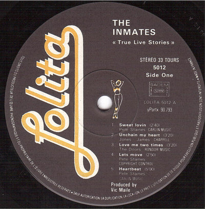 Inmates - True Live Stories Vinyl LP (Used)