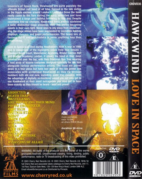 Hawkwind – Love In Space DVD
