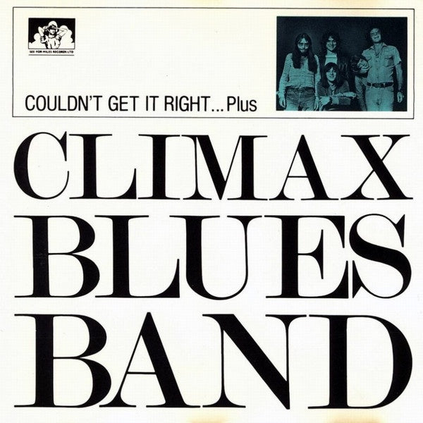 Climax Blues Band – Couldn't Get It Right... Plus CD