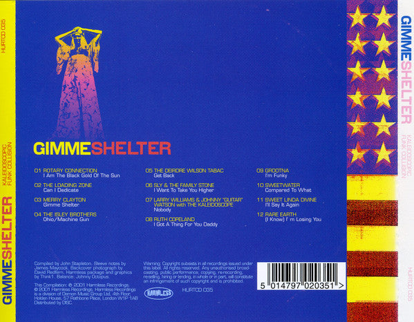 Various Artists - Gimme Shelter (Kaleidoscopic Funk Collision) CD