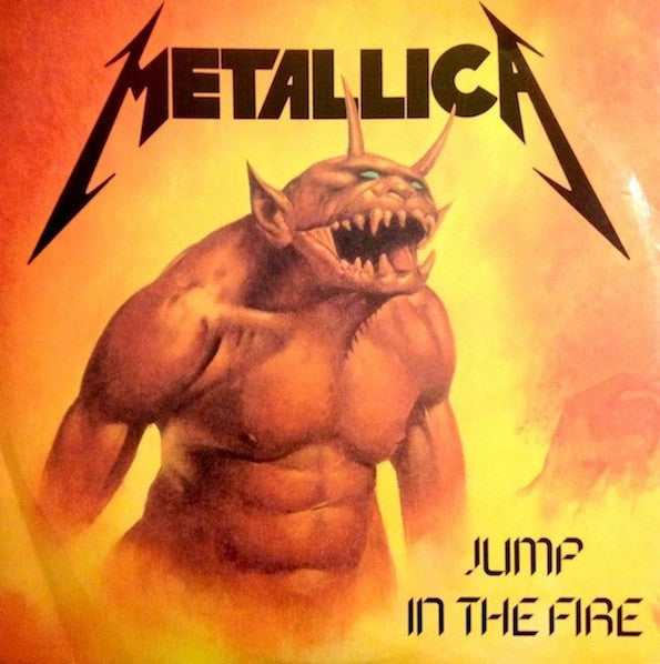 Metallica - Jump In The Fire Red Coloured Vinyl 12" Single (Used)