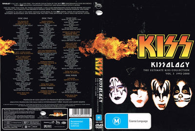 Kiss - Kissology: The Ultimate Kiss Collection Vol. 3 1992-2000 4DVD