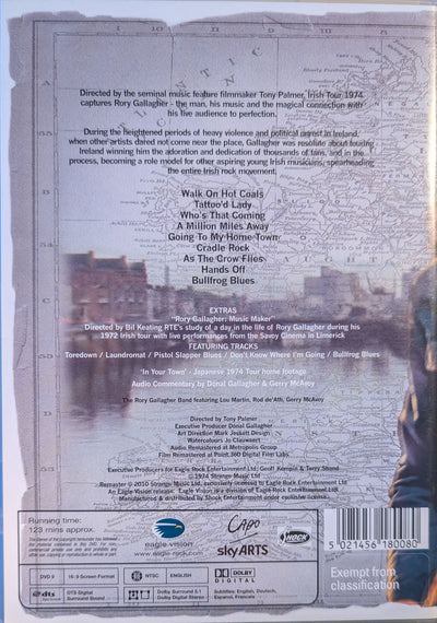 Rory Gallagher – Irish Tour ’74 (Remastered) DVD