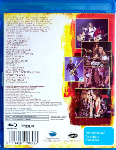 Aerosmith – Rock For The Rising Sun: A Concert Film Event Blu-Ray