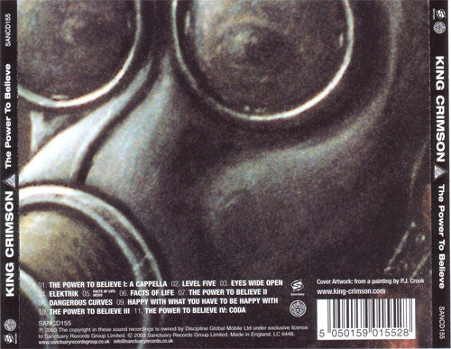 King Crimson - The Power To Believe CD