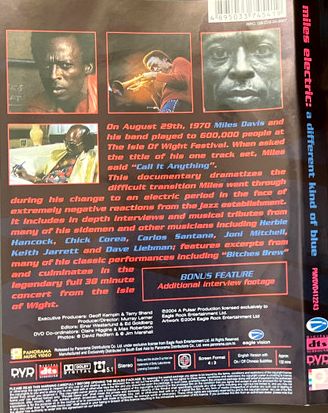 Miles Davis – Miles Electric: A Different Kind Of Blue DVD