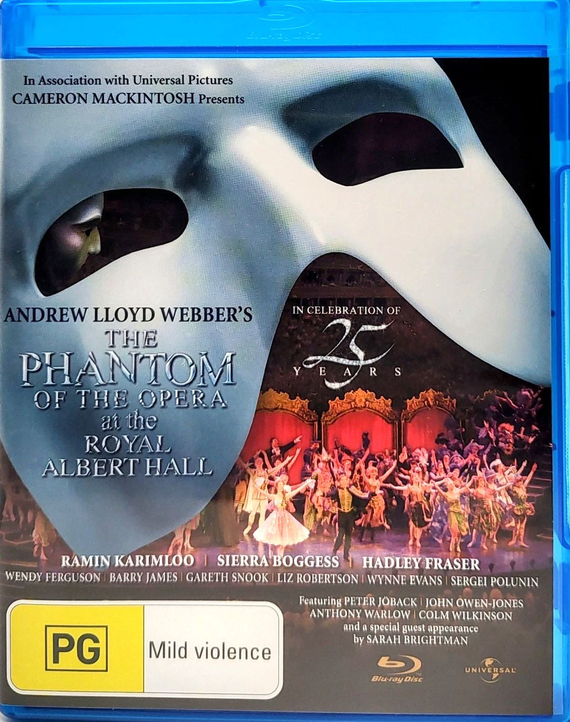 Andrew Lloyd Webber - The Phantom Of The Opera At The Royal Albert Hall Blu-Ray DVD