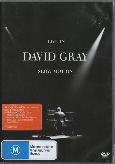 David Gray - Live In Slow Motion DVD