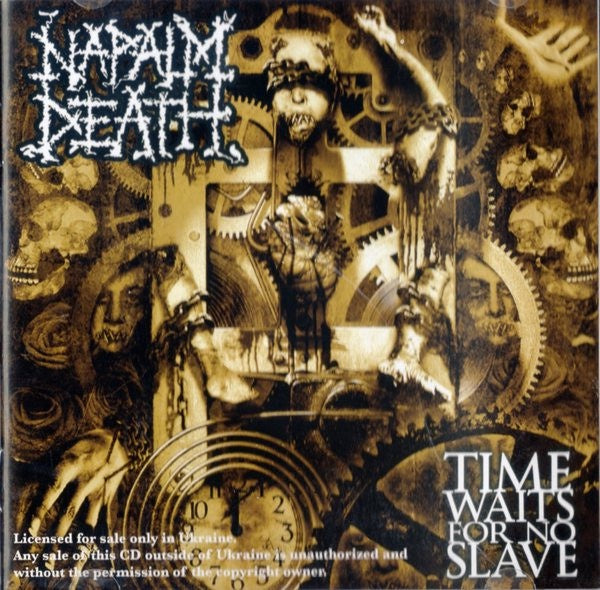 Napalm Death – Time Waits For No Slave CD