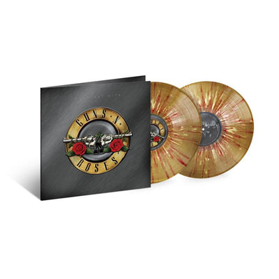 Guns N' Roses - Greatest Hits Gold Splatter Coloured Vinyl 2LP