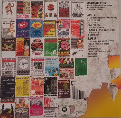 Regurgitator - Quarter Pounder: 25 Years Of Being Consumed! - The Warner Takeaway Silver Coloured Vinyl LP (Used)