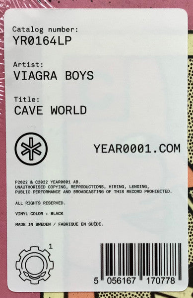 Viagra Boys - Cave World Vinyl LP