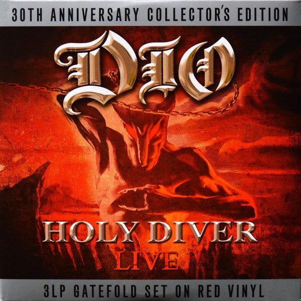 Dio - Holy Diver Live Red Coloured Vinyl 3LP (Used)