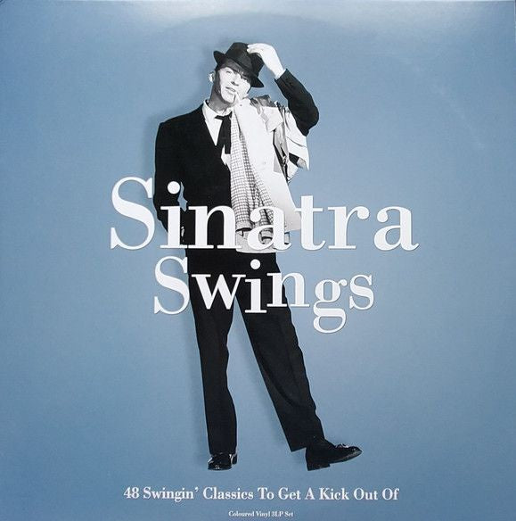 Frank Sinatra - Sinatra Swings: 48 Swingin' Classics To Get A Kick Out Of Compilation Blue Coloured Vinyl 3LP (Used)