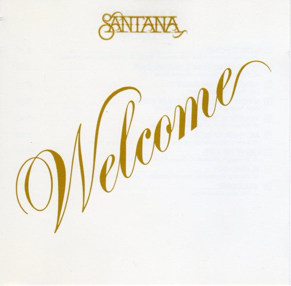 Santana - Welcome CD