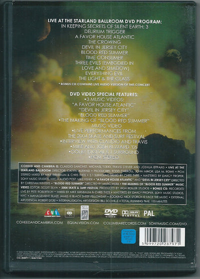 Coheed And Cambria – Live At The Starland Ballroom DVD