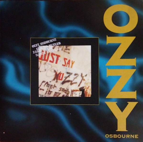 Ozzy Osbourne ‎– Just Say Ozzy  European CD