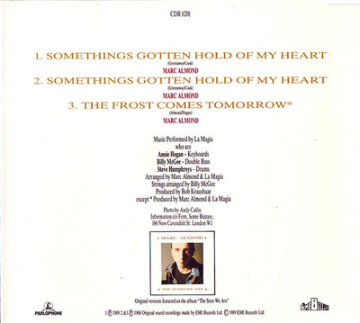 Marc Almond Feat. Gene Pitney - Something's Gotten Hold Of My Heart 3 Track CD Single