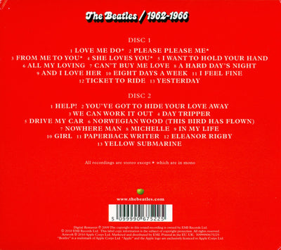 Beatles - 1962-1966 2023 Edition 2CD (New)
