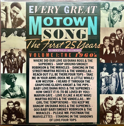 Various Artists - Every Great Motown Song: The First 25 Years - Volume 1: The 1960's Vinyl LP (Used)