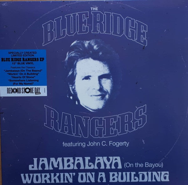 Blue Ridge Rangers - Jambalaya Workin' On A Building Blue Coloured Vinyl LP