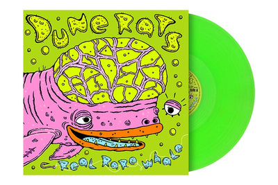 Dune Rats - Real Rare Whale Neon Green Coloured Vinyl LP