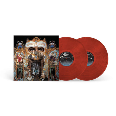 Michael Jackson - Dangerous Exclusive Red/Black Coloured Vinyl 2LP