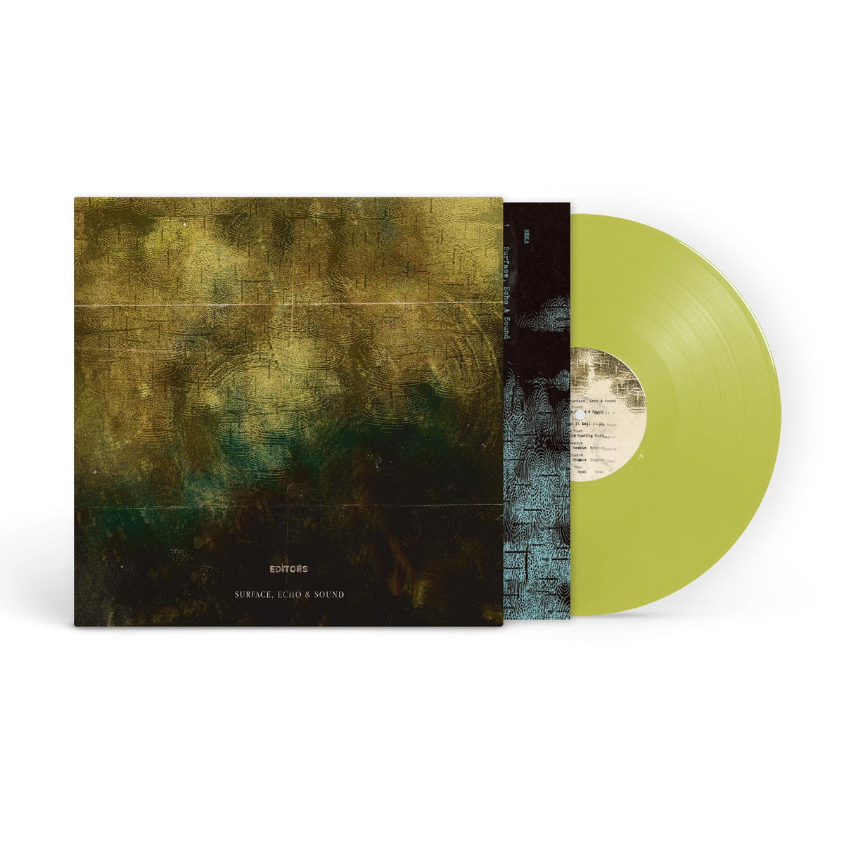 Editors - Surface, Echo & Sound Yellow/Green Transparent Coloured Vinyl LP